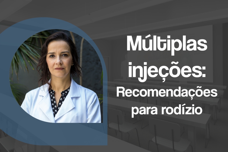 Múltiplas injeções recomendações para rodízio