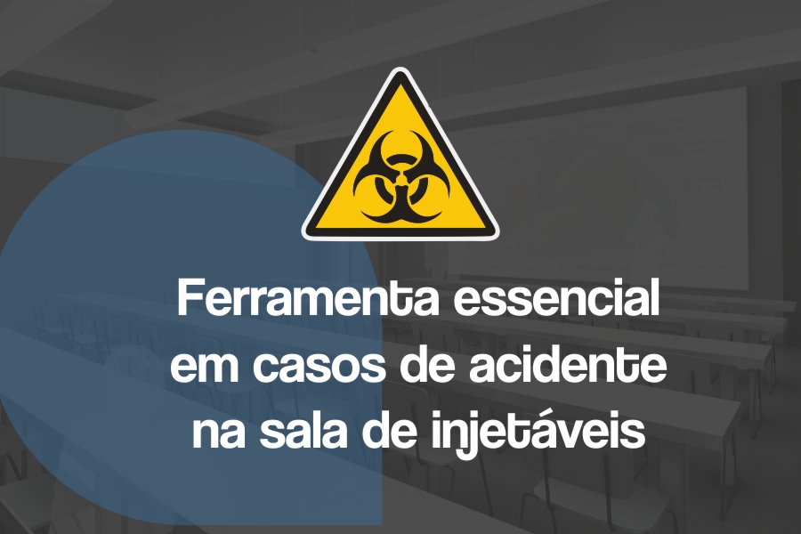 acidentes na sala de injetáveis